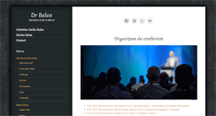 Desktop Screenshot of drbalas.ro